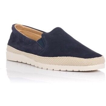 Templum Alpargatas Alpargata casual en piel serraje para hombre