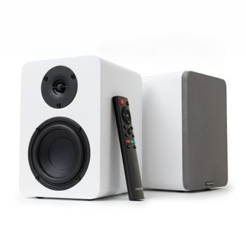 Altavoces Vulkkano Estéreo Compactos con Bluetooth, USB-C y 60W RMS