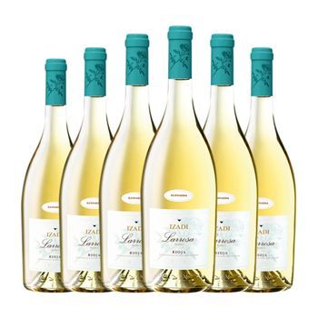 Izadi Vino Blanco Larrosa Rioja 75 Cl 13% Vol. (pack De 6 Unidades)