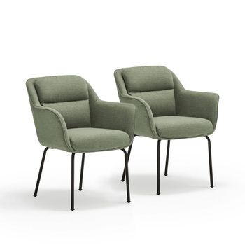 Pack 2 sillas de comedor verde