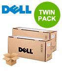 Original Multipack Dell 2335dn Printer Toner Cartridges (2 Pack) -593-10330, CR963