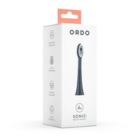 ordo sonic electric brush heads charcoal grey