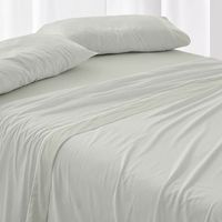 juego de sabanas 100 algodon cama de 105 cm - oliva - burrito blanco