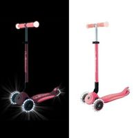 patinete con ruedas luminosas elite rosa