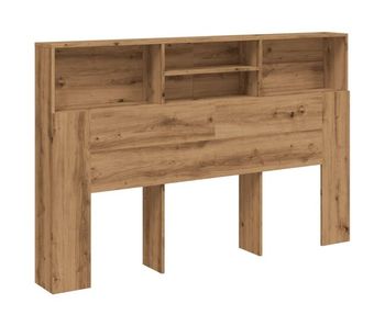 Vidaxl cabecero armario madera ingeniería roble artisan 160x19x103,5cm