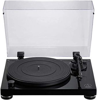 Audio-Technica LPW50PB Giradiscos Totalmente Manual con Transmisión por Correa Negro Piano