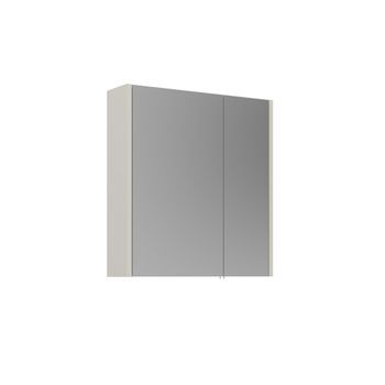 Mueble De Baño Con Espejo  - 60 X 16 X 66 Cm - Cashmere