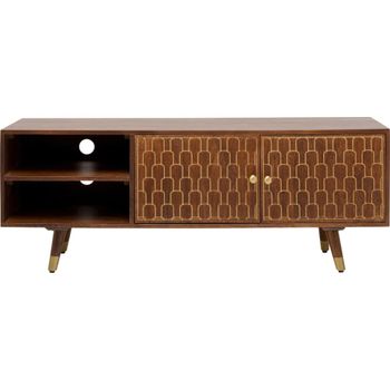 Cómoda baja de madera 140 x 35cm