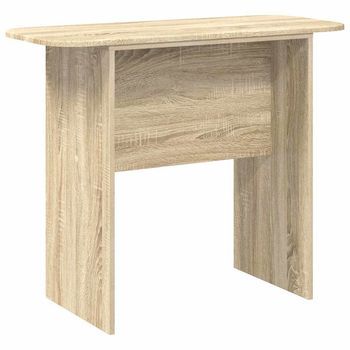 Mesa Consola Roble Sonoma 93 X 40 X 75 Cm Madera De Ingeniería Vidaxl