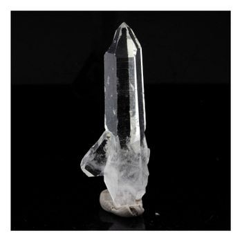 Cuarzo Biterminado - Piedra Natural De Francia, Bourg D'oisans - Cristal Raro Y Auténtico | 24.39 Ct - Certificado De Autenticidad Incluido | 41 X 16