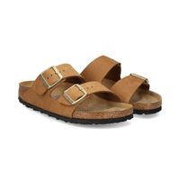 birkenstock sandalias planas mujer - marron talla 36n
