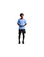 camiseta de running nike df uv miler ss hombre azul
