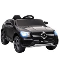 aiyaplay coche electrico para ninos vehiculo electrico 12v control remoto 24g 3 velocidades arranque suave 105x68x50cm negro