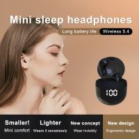 nuevos mini auriculares inalambricos bluetooth 54 ideales para dormir y deportes invisibles sonido de bajos de calidad pequenos con tapa deslizante