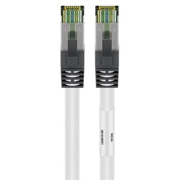 Cable de red Goobay 55126 3 m Cat8.1 S/FTP RJ-45 Blanco