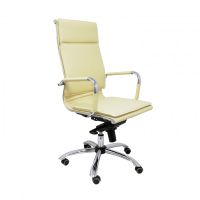 piqueras y crespo yeste sillon similpiel crema