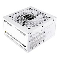fuente de alimentacion thermaltake 850w 80 plus gold atx 31 totalmente modular blanca