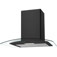 candy cgm60nn chimney cooker hood - black black
