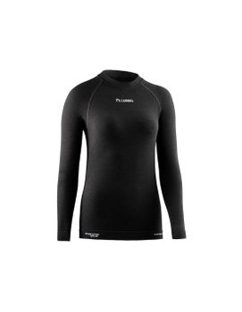 Camiseta de trail Lurbel Merino negro Mujer