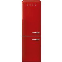 smeg fab32lrd3uk 6040 fridge freezer - red red