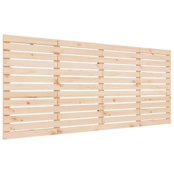 Cabecero，cabecero De Cama，panel De Cabecera De Cama De Pared Madera Maciza De Pino 166x3x91,5 Cm