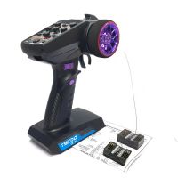ysido ys7 transmisor de radio digital de 24 ghz de 7 canales con 2 receptores rx-g7 para crawler rc de 110 y 18 barc