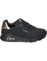 zapatillas para mujer skechers uno gen1 shimmer away 310545l-bbk negro 38