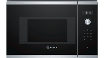 HORNO MICROONDAS INTEGRABLE BOSCH BFL524MS0 SIN GRILL NEGRO