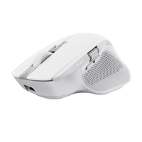 mouse trust wireless y bluetooth ozaa 24935 blanco multidespositivo recargable- sensor optico - 6 botones - 80016003200dpi - receptor usb-ausb-c