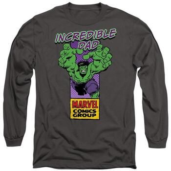 Marvel Camiseta manga larga Incredible Dad para hombre