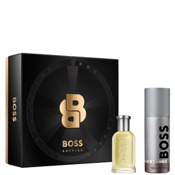 BOSS Bottled Eau de Toilette for Men and Deodorant Spray Duo Gift Set 50ml & 150ml