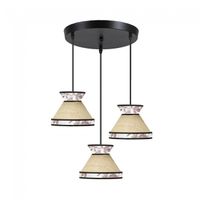 plafon de techo constantinopla 3 luces