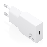 aisens - cargador ultra delgado gan 25w 1xusb-c pd30 blanco