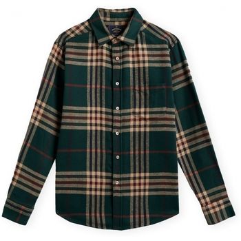 Portuguese Flannel Camisa manga larga Cervo Shirt para hombre