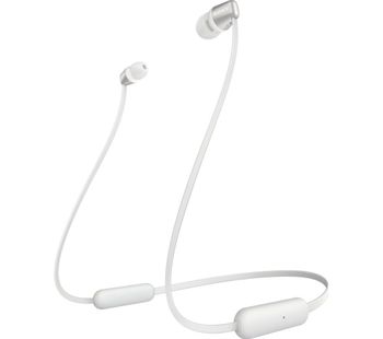 SONY WI-C310 Wireless Bluetooth Earphones - White, White