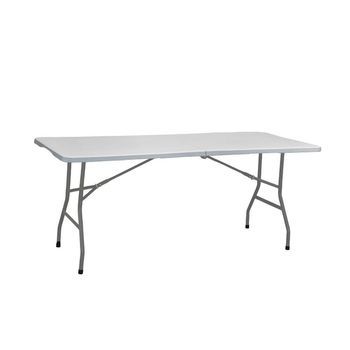 Mesa Plegable Resina Acero 6-8 Personas Catering Marbueno Summer