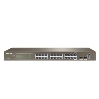 Switch IP-COM G3224T No administrado L2 24 puertos Gigabit Ethernet montaje en rack