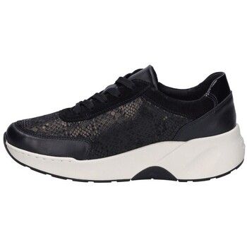 Josef Seibel Zapatos Mujer BLUCHER LISSI-03 PIEL-LICRA NEGRA para mujer