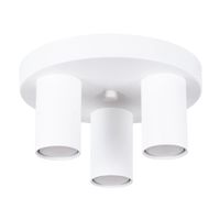 plafon vaza blanco 3 luces