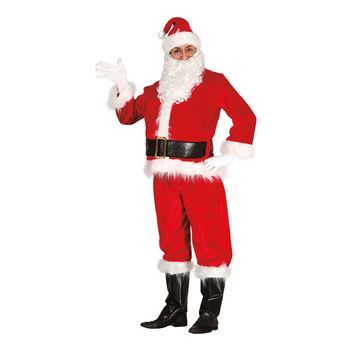 Disfraz De Papá Noel Lujo Para Hombre