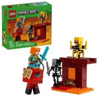 lego minecraft la batalla de lava del nether 21266 99 piezas