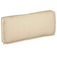 cojin tela oxford beige 120 x 50 x 12 cm vidaxl