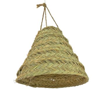 Lámpara de esparto natural d. 35 cm