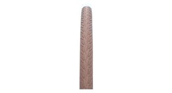Pneu rigide 700x35c blueway anticrevaison 30tpi bande reflective marron