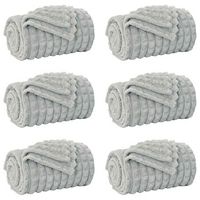 mantitas de sofa 6 uds gris 270 x 240 cm 993 kg lana vidaxl