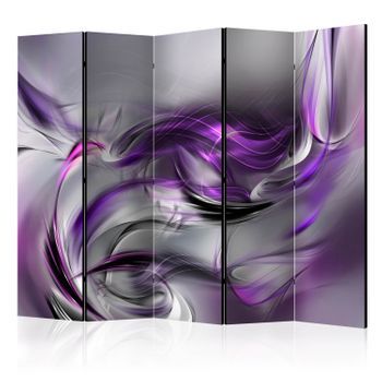 Biombo - Purple Swirls Ii Ii (225x172 Cm)