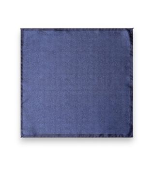 Hackett London para hombre. HM0100060 Pañuelo de bolsillo Textured Plain marino (OSFA), Casual, Seda, Clásico