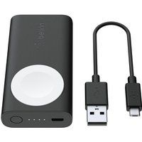belkin boost charge apple watch 2200 mah portable power bank - black black