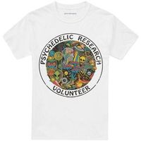 steven rhodes camiseta psych research volunteer para mujer