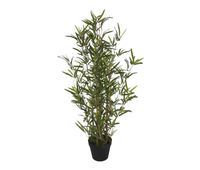 well home - planta artificial de bambu en maceta 40x40x90cm